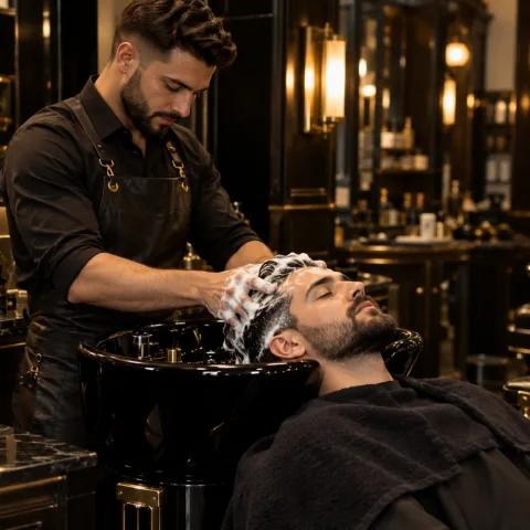 Shampoo e massaggio