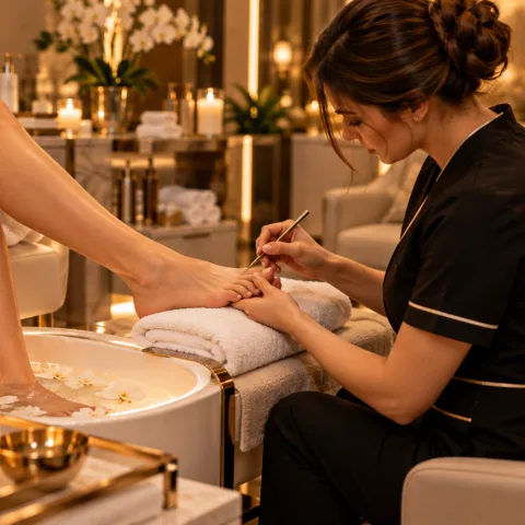 Pedicure con massaggio